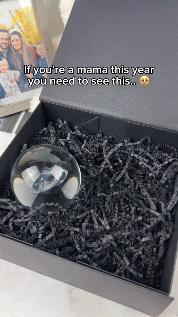 Crystal Ball Video Memory Lamp โ 2.7" Spherical