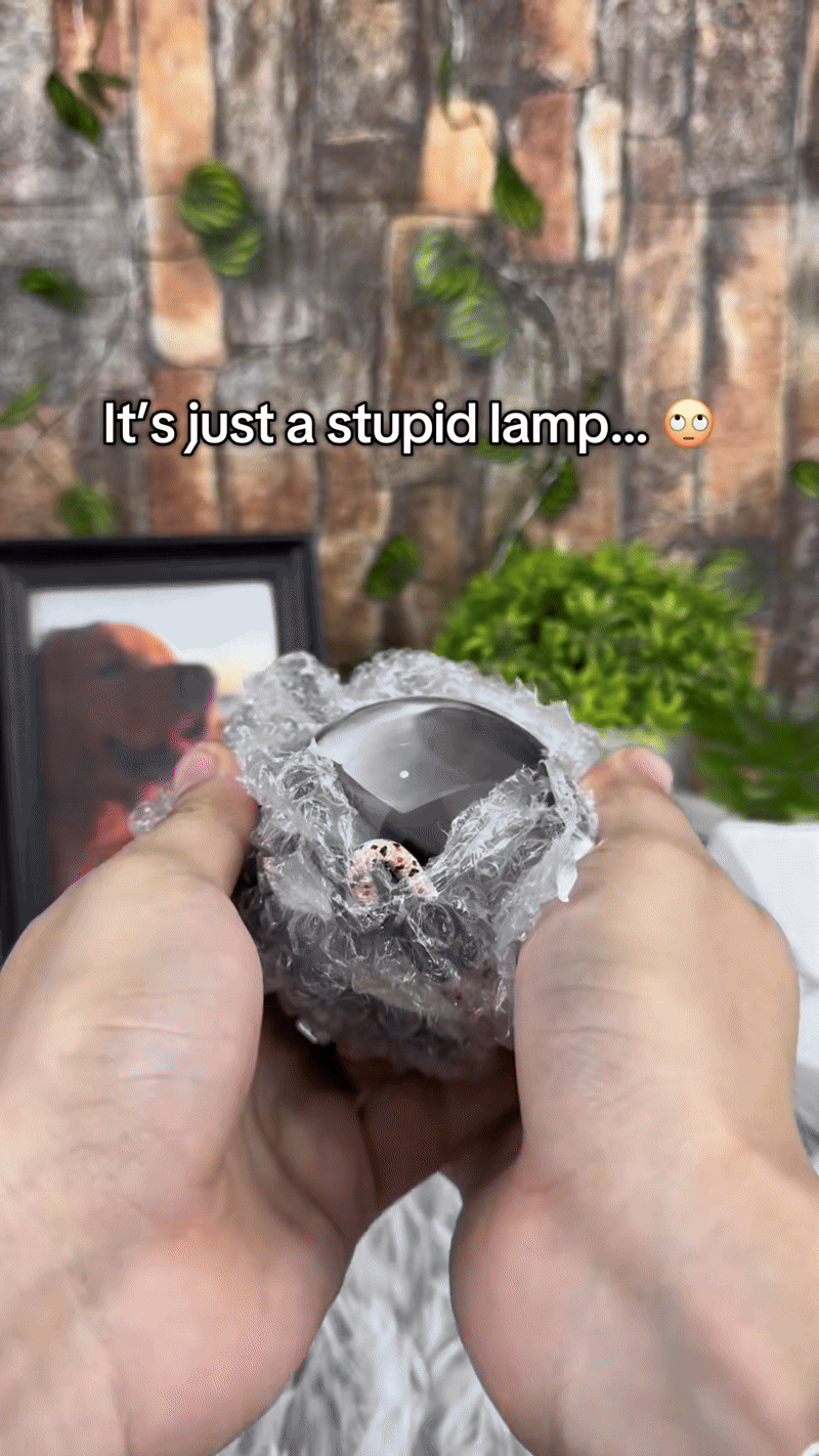 Crystal Ball Video Memory Lamp – 2.7" Spherical
